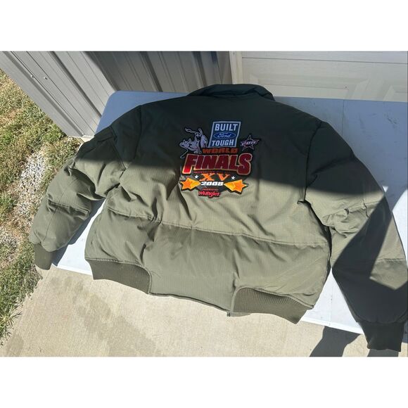 PBR world, finals, goose down coat XL men’s 2008 cripple creek - Picture 6 of 10